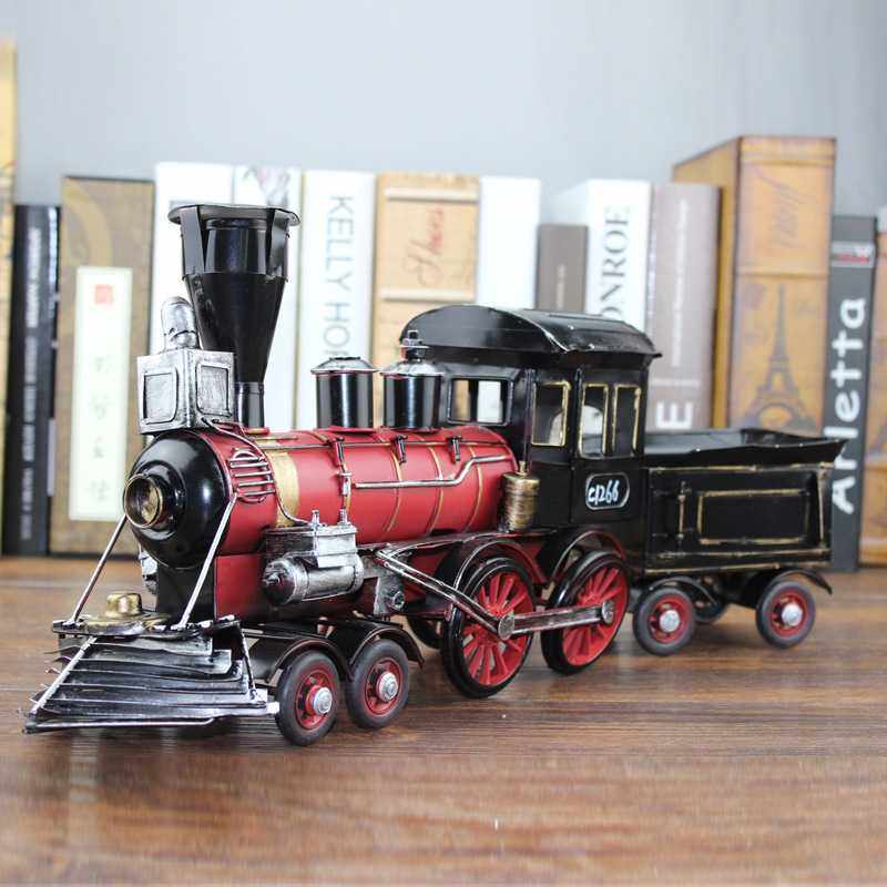 仿古工艺品 铁皮红色火车头特大号 欧式摆件 工艺品家居摆设礼品,玩具/童车/益智/积木/模型,垂直悬浮玩具,淘宝优惠券,粉丝福利购,淘宝优惠卷