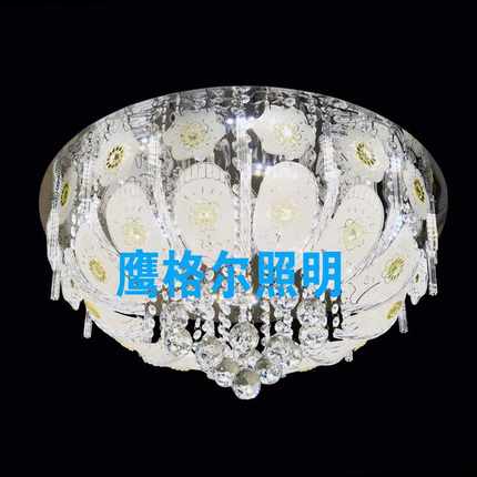 厂家  LED玻璃水晶灯 装饰吸顶灯 Modern home ceiling lamp