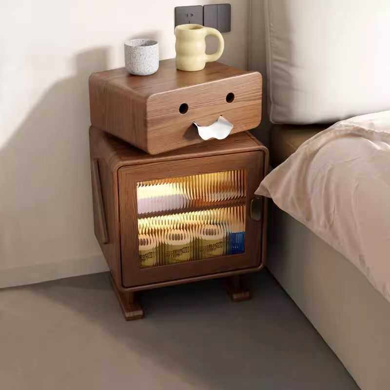 网红机器人床头柜家用卧室实木儿童床边柜储物收纳柜创意客厅边柜,电子元器件市场,其它元器件,淘宝优惠券,粉丝福利购,淘宝优惠卷