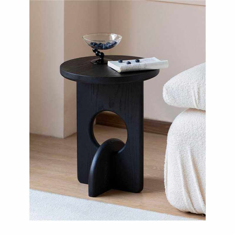 实木碳化黑色圆形边几阳台迷你小户型茶几现代简约沙发边桌家具,玩具/童车/益智/积木/模型,垂直悬浮玩具,淘宝优惠券,粉丝福利购,淘宝优惠卷