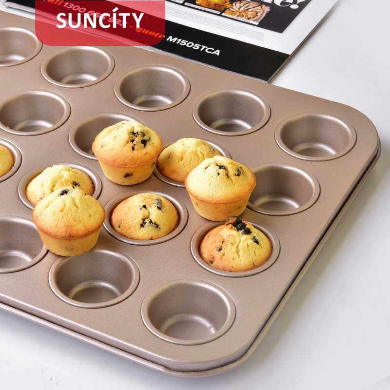 阳晨24连不粘圆形麦芬蛋糕模具甜甜圈模具不沾迷你马芬杯烘焙模具,电子元器件市场,其它元器件,淘宝优惠券,粉丝福利购,淘宝优惠卷