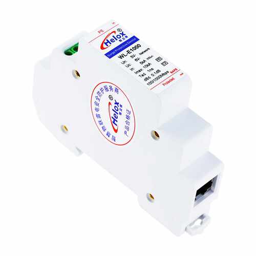恒立信高速率千兆网络防雷器1ns C2类千兆网络浪涌保护器WL-E1000