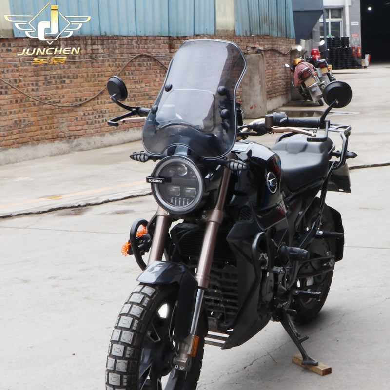 适用于启典150G1/G2前挡风x玻璃车头挡风版防寒挡雨板 KIDEN改装