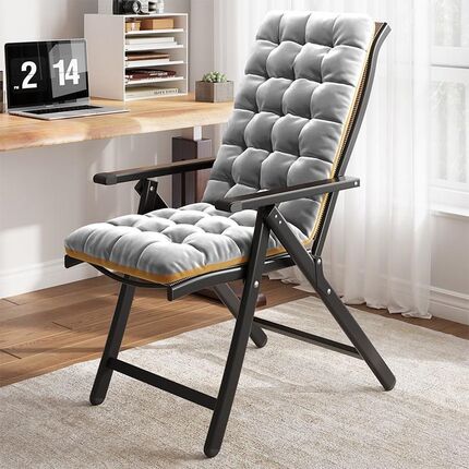 L7可折叠躺椅午休午睡懒人家用休闲学生宿舍电脑办公椅阳台靠背椅