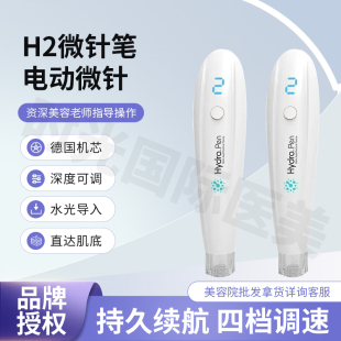 H2中胚层导入美容仪 MTS三代电动微针仪器纳米微晶水光hydrapen