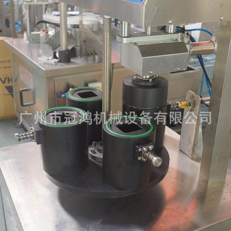 半自动真空封口机，人工放盖机器抽真空旋盖，经济实惠