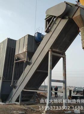 一小时卸4个箱子的设备海运水泥卸集装箱拆箱机粉煤灰自动卸灰机