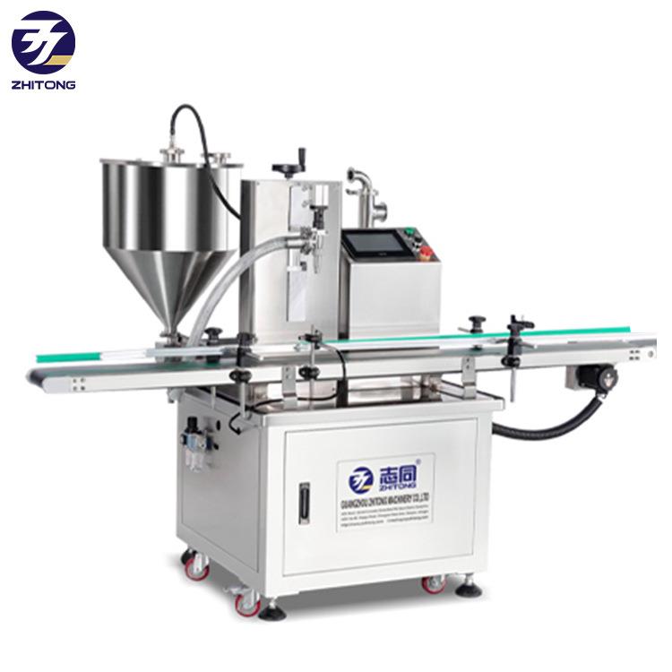 厂家自动单头液体灌装机全自动液洗衣液灌装线蜂蜜膏体灌装设备