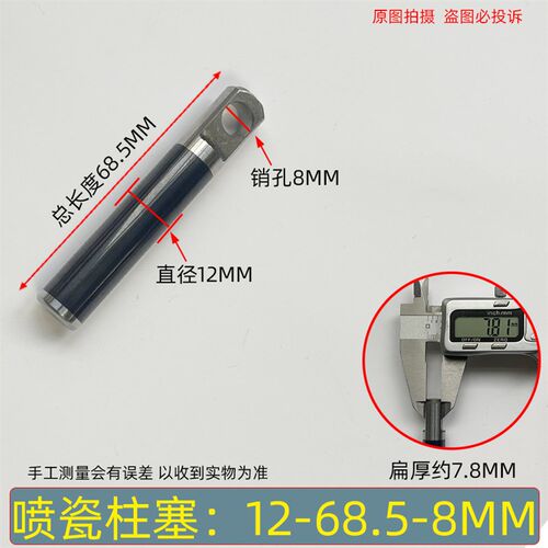 洗车机泵头柱塞活塞杆超高压清洗机大乘邦驰白色黑色陶瓷喷瓷配件