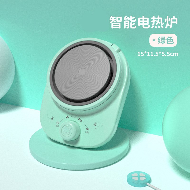 电热炉小电炉煮茶炉煮咖啡电炉子加E热烧杯玻璃陶瓷迷你厨房保温