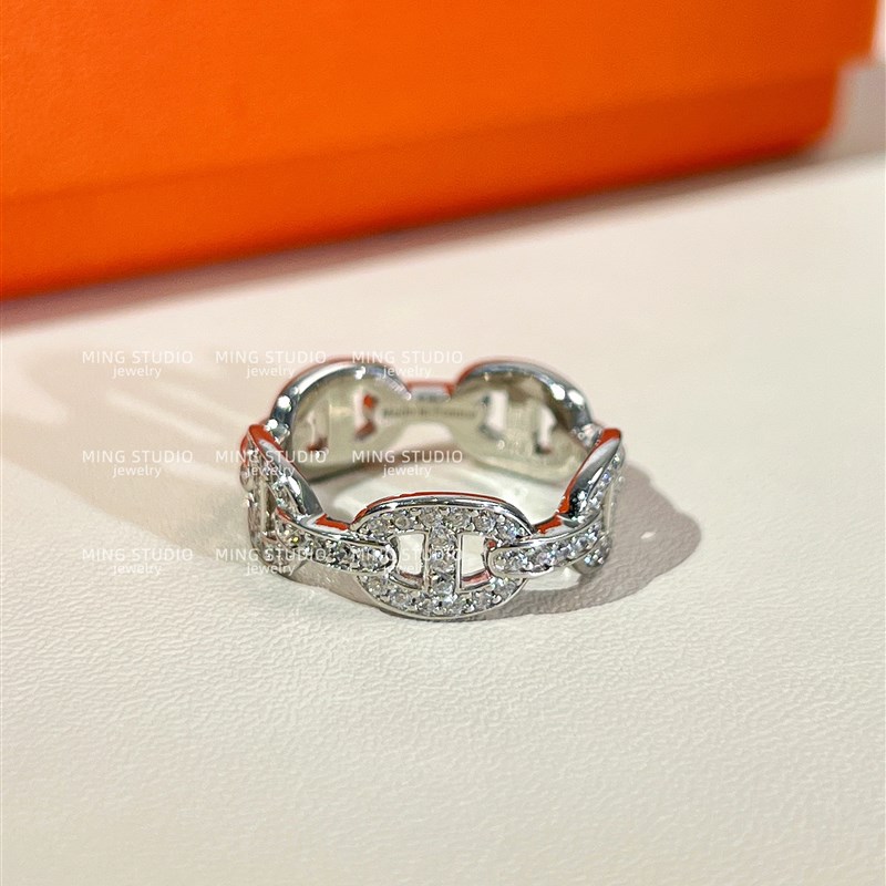 【7Mea定制】经典百搭猪鼻子戒指男女情侣对戒