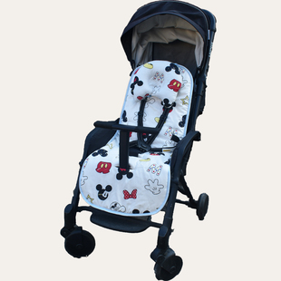 婴儿推车坐垫quintus昆塔斯加厚棉垫子秋冬季伞车N77小怪兽Q3隔尿