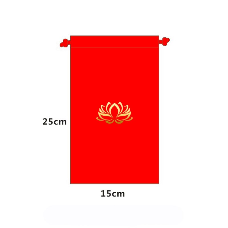 遗像红布遗像袋老人去世遗照收藏遗照片红布袋Q包相框的袋子收纳