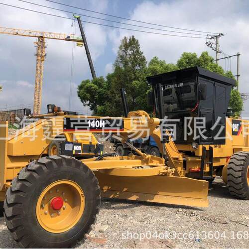 Used grader 现货出售 二手卡特140H平地机 二手平地机