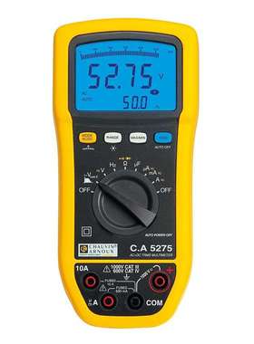 法国CA 数字万用表CA5273 CA5275 CA5277真有效值6000数双显示