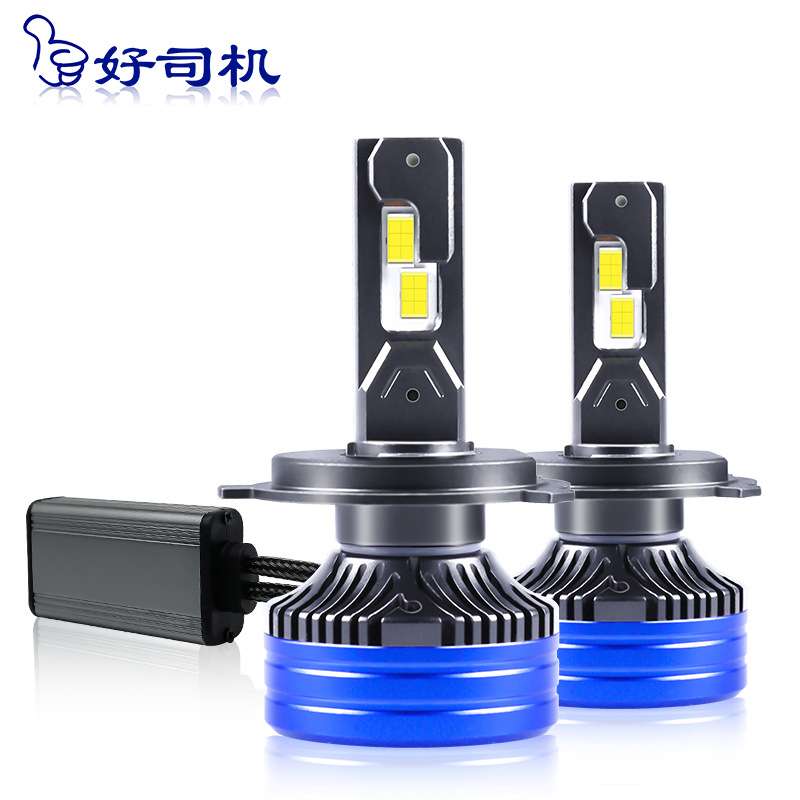 跨境新品240W双铜管大功率120W汽车led大灯H4LED车灯h7led灯