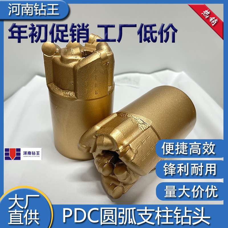75-177mm金刚石复合片钻头耐久性优良超硬 金刚石PDC复合片钻头