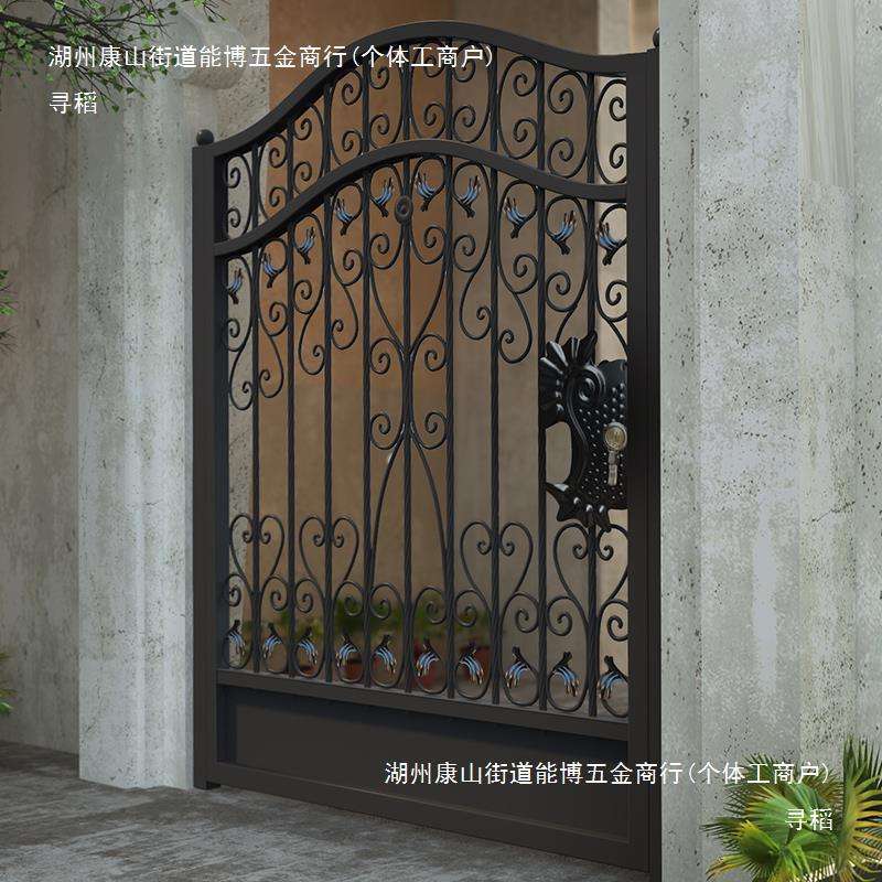 小院门户外花园小铁门庭院小门欧式庭院铁艺小门中式庭院单开