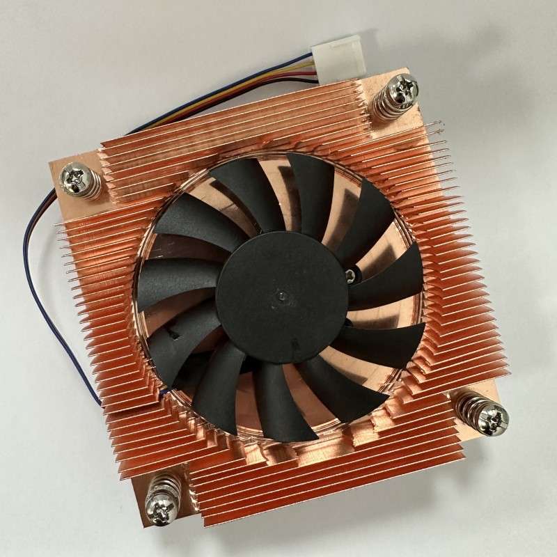 电脑工控主机CPU纯铜大功率散热器调速功能散热器静音