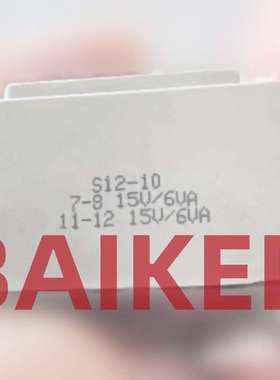 BingZi T70/B S12-10 1-6 220V/50HZ 7-8 15V/6VA 11-12 15V/6VA