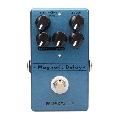 Moskyaudio Magnetic Delay Echo 吉他效果器 厂家