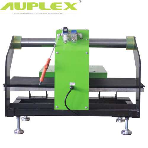 50 *60 double station pneumatic garment hot stamping machine