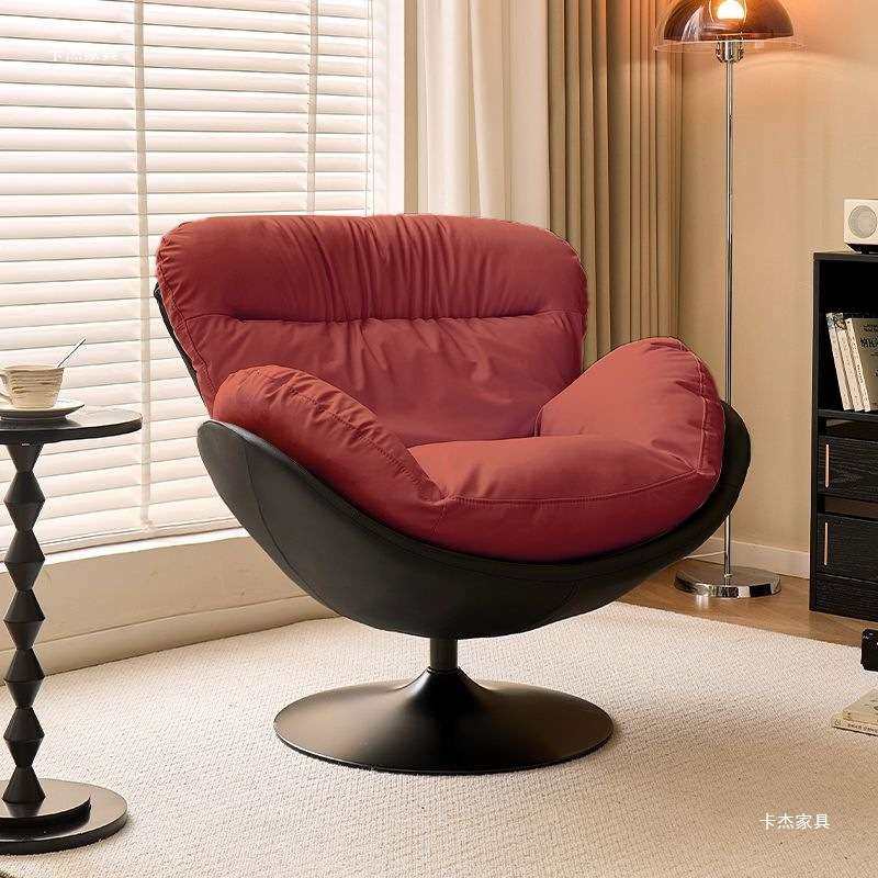 卡杰蛋壳卧室休闲椅北欧沙发椅沙发单人旋转现代简约家用客厅阳台,鲜花速递/花卉仿真/绿植园艺,割草机/草坪机,淘宝优惠券,粉丝福利购,淘宝优惠卷