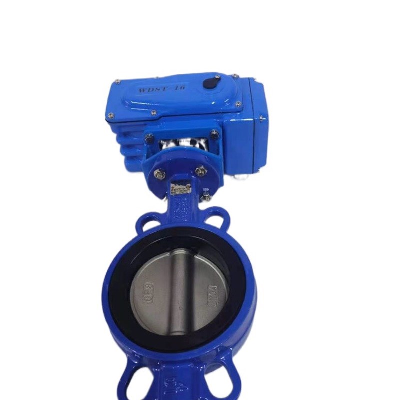 电动对夹式蝶阀D971X-16220V不锈钢开关调节型DN2540506580100150