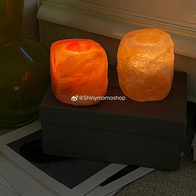 Shinymomo 小众设计风格天然手工制作氛围感桌面摆件烛台