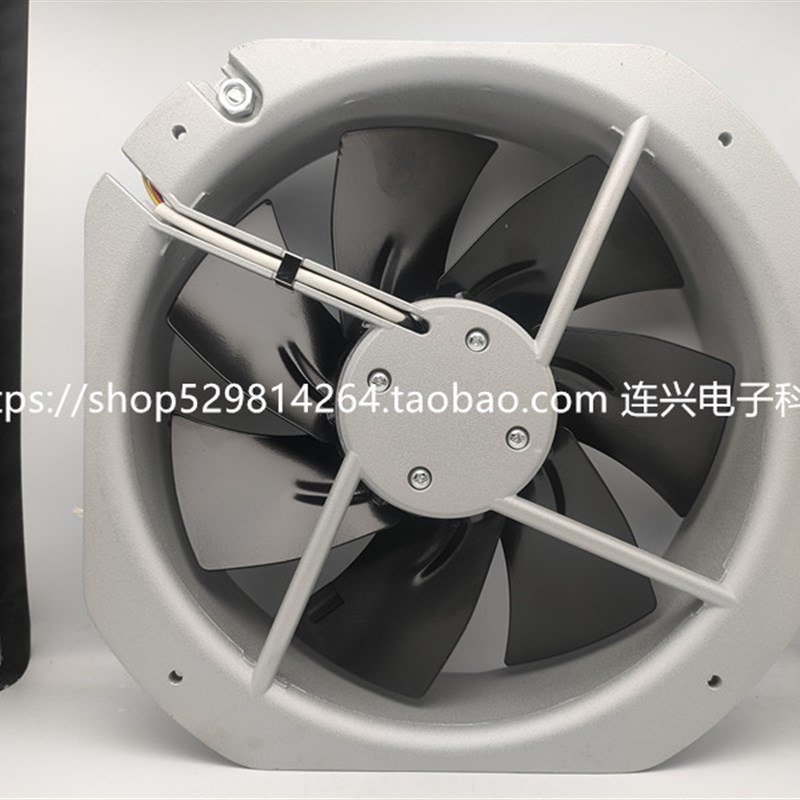 全新德国ebmpapst风机W2E250-HJ52-11 230V 威图机柜散热风扇
