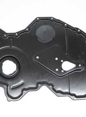 适用江铃福特全顺新时代V348 全顺MCA撼路者U375时规盖板(黑色铁)