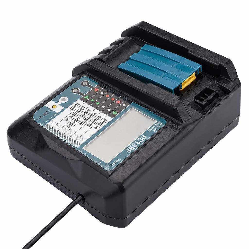 适用于  DC18RF带屏3.5A充电器14/18V锂电池欧美澳规