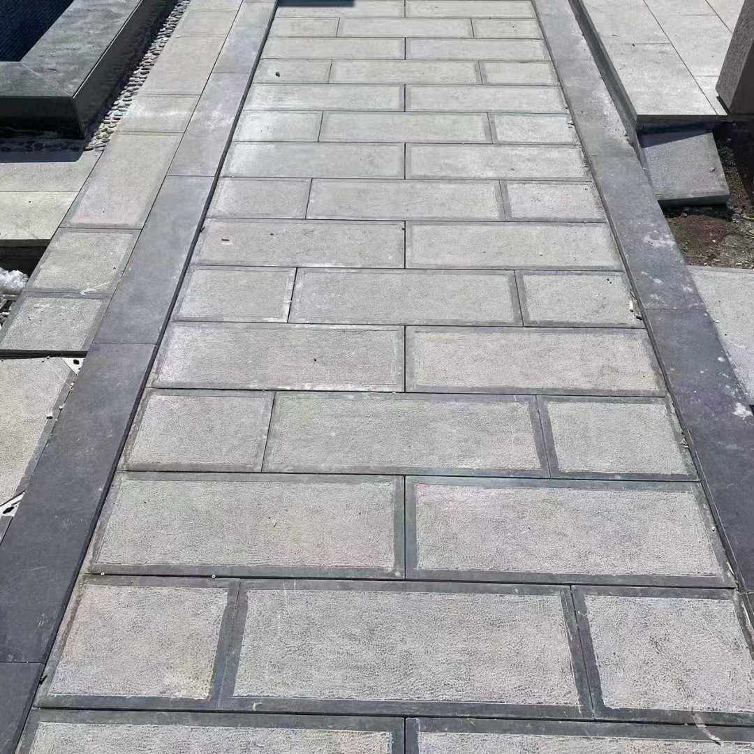 防滑地砖花园别墅仿古文化石 户外广场石材天然青石板