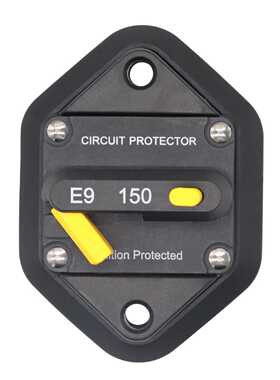 汽车房车电瓶保护30-300A手动复位断路器IP67直流断路器12-48V