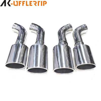 适用16到21款奔驰G级G500g55G550改装G63排气尾喉不锈钢四出尾嘴