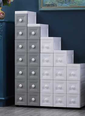 15cm宽夹缝收纳柜抽屉式厨房卫生间储物柜子浴室缝隙窄多层置物架