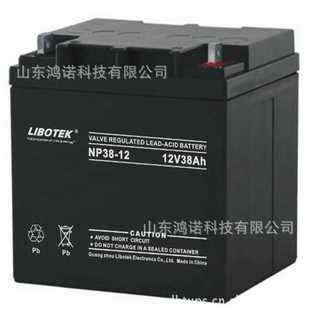 直流屏电池 12V38AH应急照明 LIBOTEK力博特蓄电池NP38