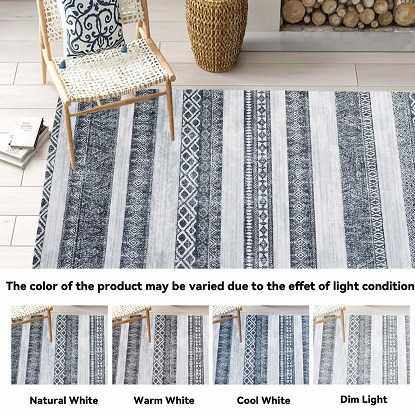 跨境客厅地毯民族风花纹茶几毯亚马逊 卧室全铺细沙仿羊绒地毯