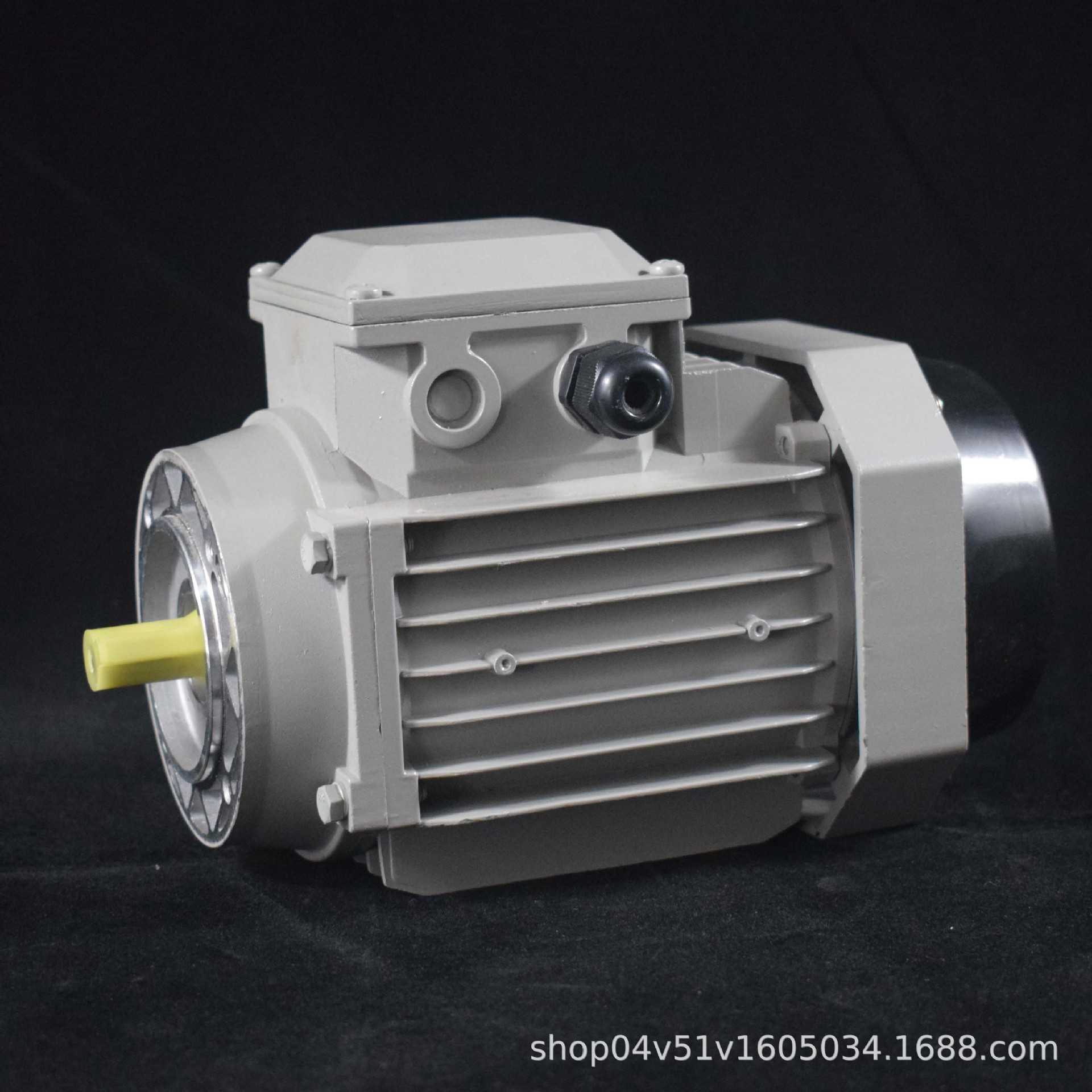 SAIFULTE铝壳三相异步电机YE3-6344/370W新款方形风罩B14小法兰