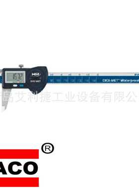 BACO防水型数显四用卡尺不锈钢尺身防护等级IP67级防油防冷却液