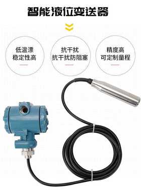 ZPTY-L投入式液位变送器   传感器 液位计 分体式安装
