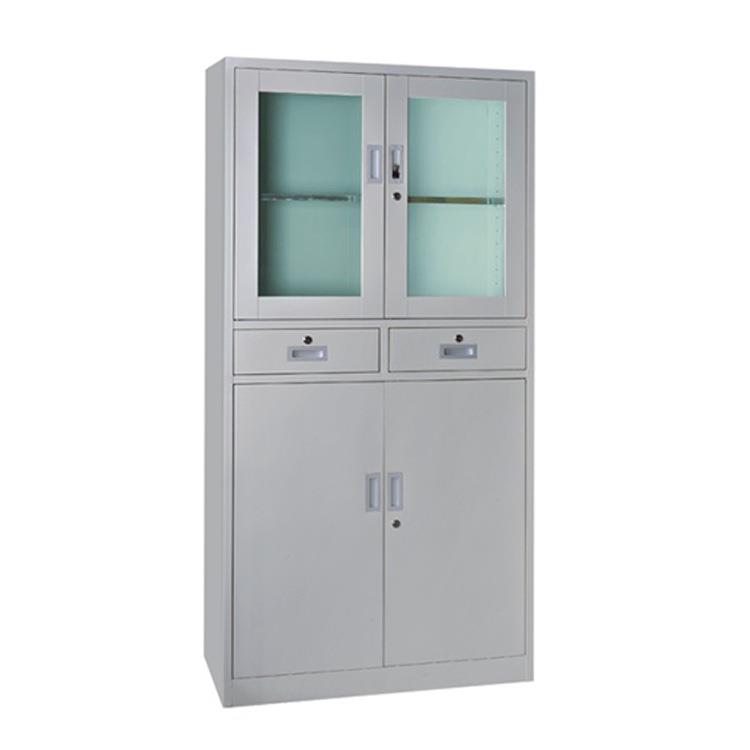 资料文件柜 中二斗器械钢制文件柜 拆装铁皮文件柜