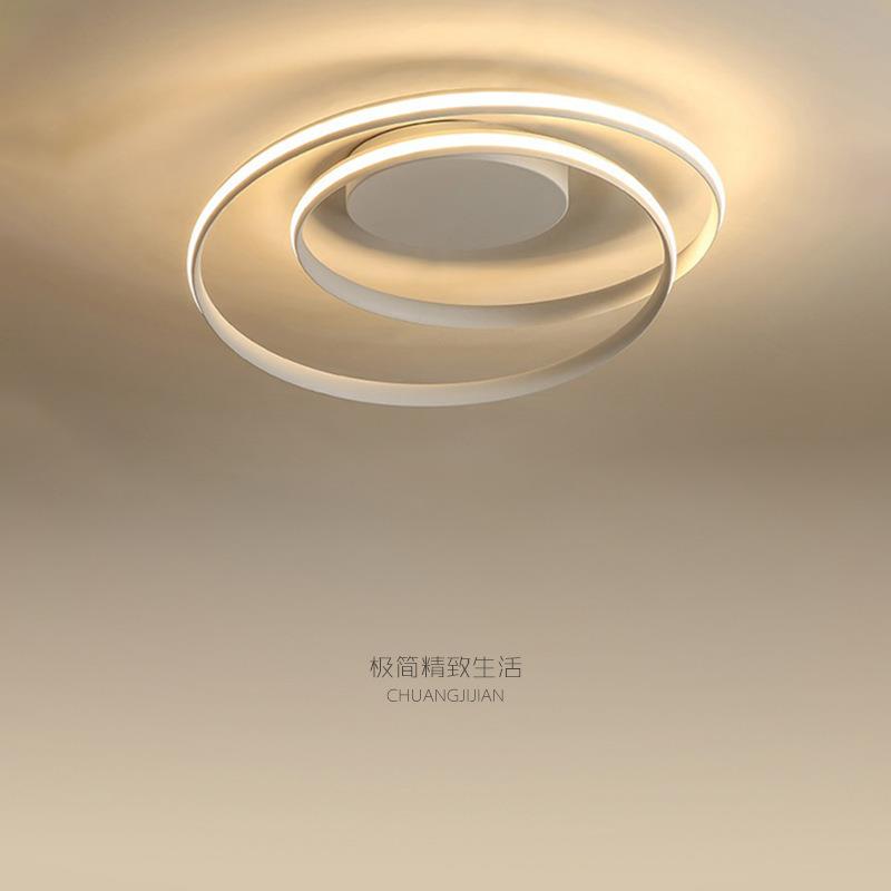 北欧极简个性艺术客厅卧室吸顶灯现代大气设计师款书房阳台玄关灯