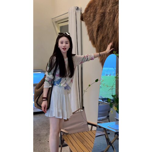 防晒罩衫薄纱长袖T恤女上衣