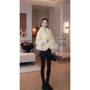 艾文文IRIS 长白山 2025冬款90”鹅绒“狐狸毛国风羽绒服