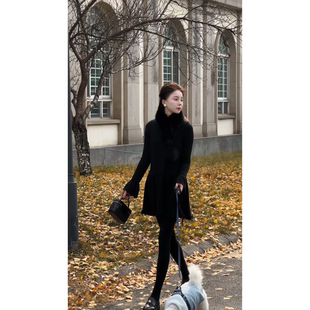 艾文文IRIS随心搭 2026冬款“精纺绵羊毛”木耳边针织衫26SY1148