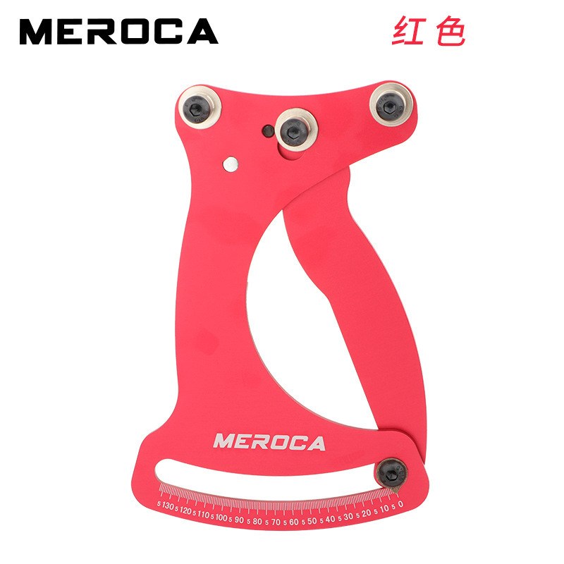 自行车车圈校正工具 辐条张力计轮组钢丝O调圈编圈调校测量扳手