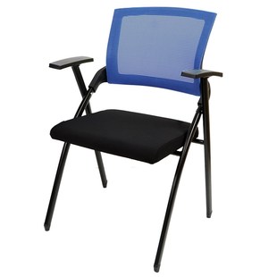 折叠培训椅带桌板桌椅办公室一体写字板会议室开会椅子会议办公椅