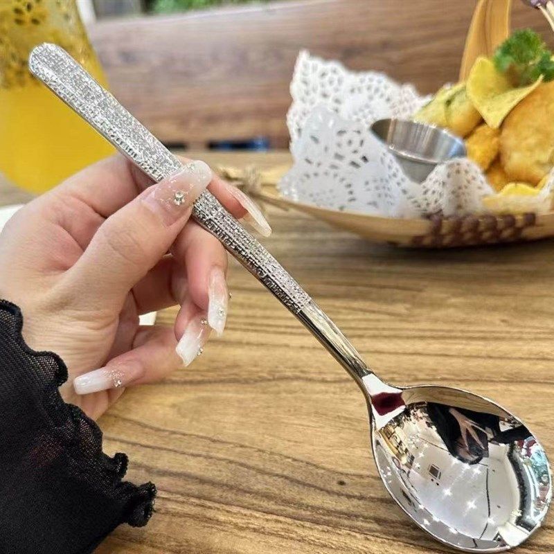 不锈钢特长柄水勺,特厚勺,水勺,厨房食堂粥勺,汤勺,水勺,厨房/烹饪用具,水舀/水瓢,淘宝优惠券,粉丝福利购,淘宝优惠卷