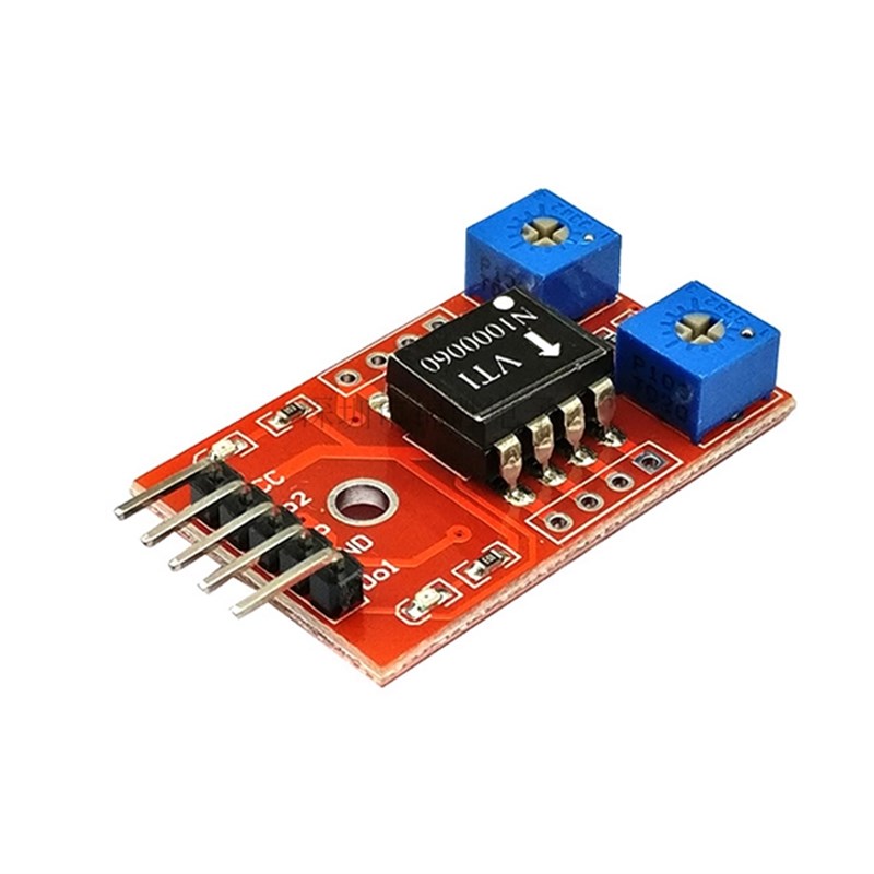 单轴倾角传感器模块 SCA60C倾斜检测传感器模块 倾斜传感器 LM393